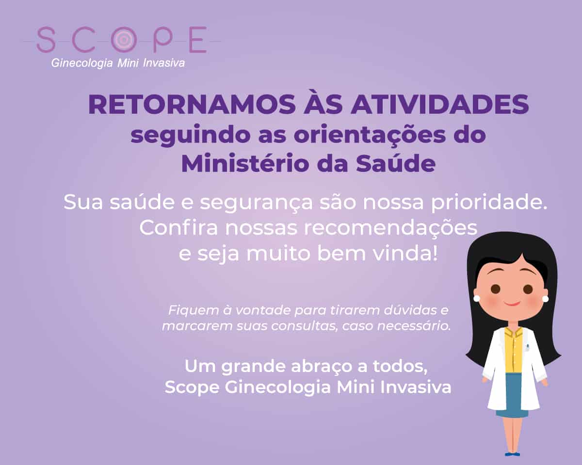 Retornamos às atividades seguindo as recomendações do Ministério da Saúde